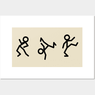 Dancing Stickmen Posters and Art